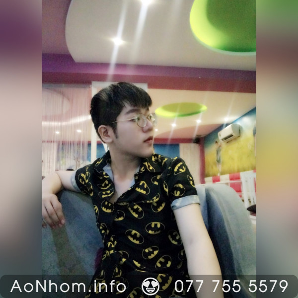 Áo Sơ Mi Hoạt Hình - Batman Vàng, Batman Đen