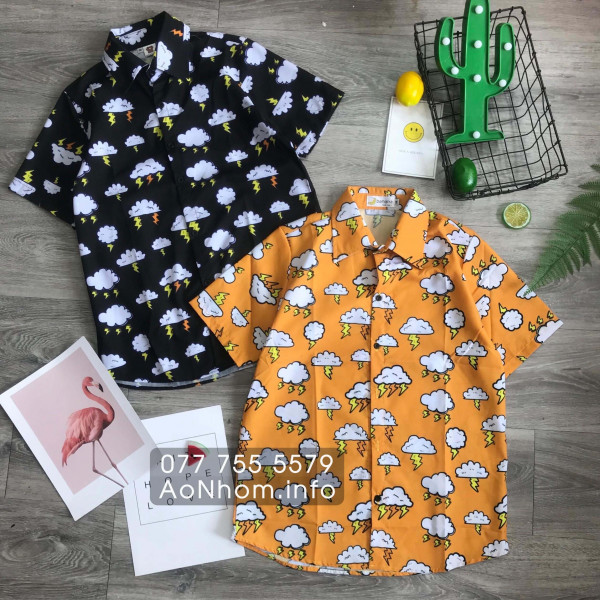Áo Sơ mi Hoạt hình - Đám mây