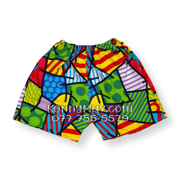 Bộ Áo Sơ Mi Quần Short Hawaiian Caro Nhiều Màu Nam Nữ Đi Biển