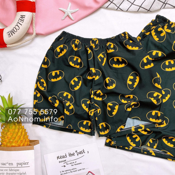 Quần hoạt hình - Batman Đen