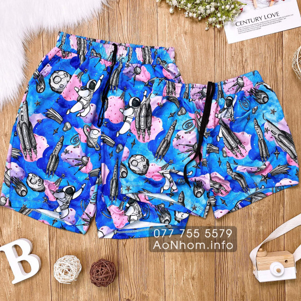 Quần thun hoạt hình - Tàu vũ trụ