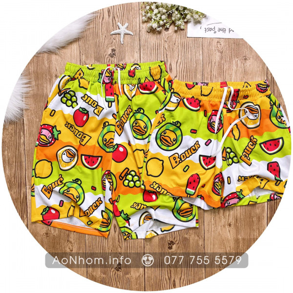 Quần thun hoạt hình - Vịt Xanh