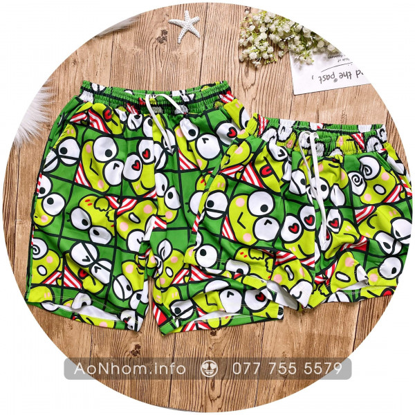 Quần thun hoạt hình - Ếch Keroppi