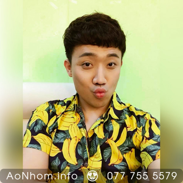 Áo sơ mi đi biển - Chuối lớn