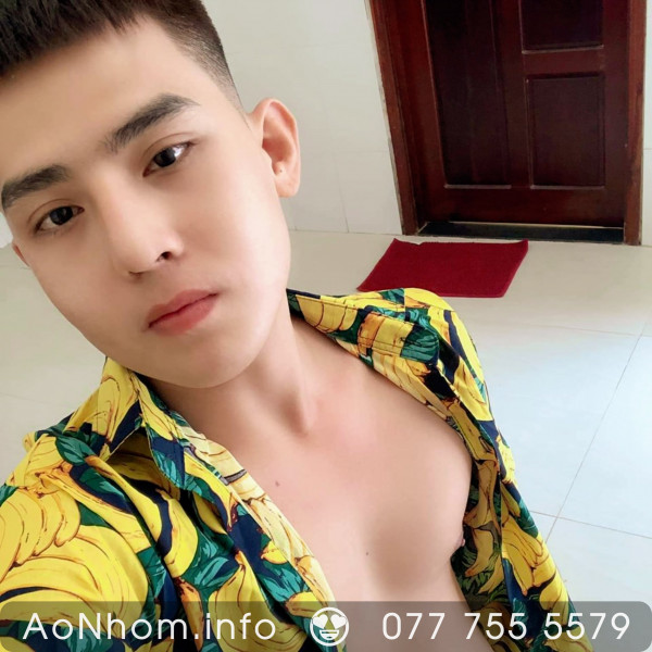 Áo sơ mi đi biển - Chuối lớn