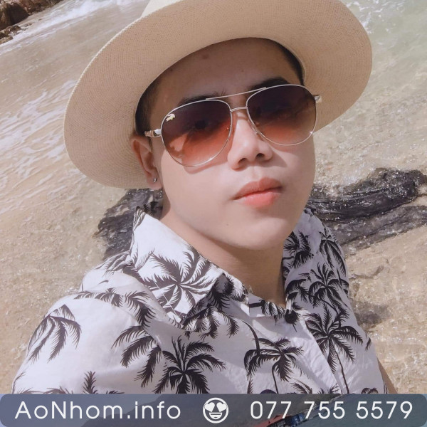 Áo sơ mi đi biển - Cây dừa