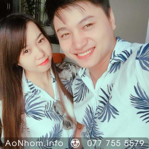 Áo sơ mi đi biển - Lá xám