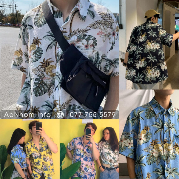 Áo sơ mi đi biển - Thơm, Cây dừa
